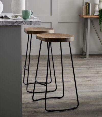 Bar. Stool. Barstool. Black. Brown. Wood. Chair. Seating. Metal. High Stool. Furniture. Versatile. Home. Decor. Kitchen. Breakfast Bar. Hallway. Room. Modern. Sleek.