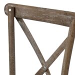 Rustic. Chair. Dining. Cross. Back. Furniture. Seating. Living. Room. Home. Kitchen. Wood. Rustic. Oak. Timeless. Handcrafted. Handmade. Classic. Style.