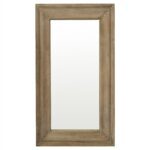 Wall. Mirror. Home. Accessories. Decor. Wood. Brown. Handcrafted. Handmade. Premium. Hardwood. Full Length. Hallway. Bedroom. Living. Room. Refined. Timeless.