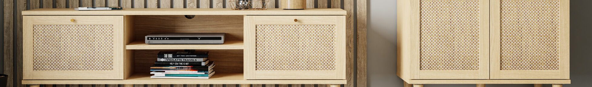 bedroom. living room. beige. cabinet. collection. cupboard. decor. display unit. eco friendly. furniture. home. living room. oak. rattan. sideboard. media unit. table. two door. wood