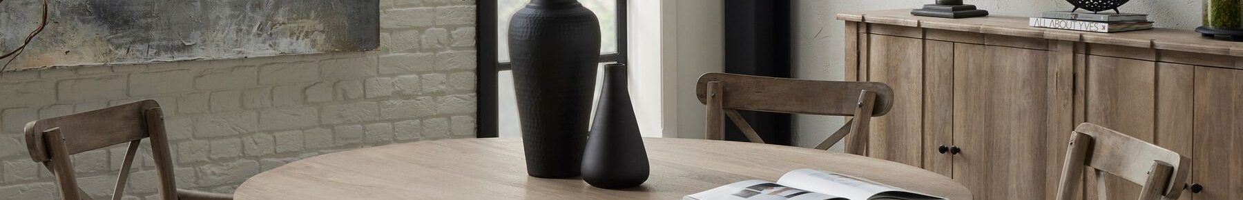 Dining. Table. Furniture. Home. Living. Room. Kitchen. Brown. Wood. Handmade. Handcrafted. Functionality. Round. Premium. Timeless. Durability. Sturdy. Modern. Neutral. Seating. Table.