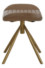 marco leather footstool. modern leather ottoman. genuine leather footstool. leather stool for living room. compact leather footrest. durable leather ottoman seat. stylish leather footstool. leather stool for modern homes. leather footrest with cushion. square leather footstool. footstool for sofa. leather accent stool. minimal leather footstool design. grey leather footrest. padded leather stool. leather stool with sturdy base. versatile leather footrest. small leather ottoman. elegant leather stool. leather footrest for bedroom. gold finish iron slanted legs.