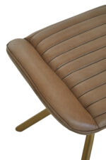 marco leather footstool. modern leather ottoman. genuine leather footstool. leather stool for living room. compact leather footrest. durable leather ottoman seat. stylish leather footstool. leather stool for modern homes. leather footrest with cushion. square leather footstool. footstool for sofa. leather accent stool. minimal leather footstool design. grey leather footrest. padded leather stool. leather stool with sturdy base. versatile leather footrest. small leather ottoman. elegant leather stool. leather footrest for bedroom. gold finish iron slanted legs.