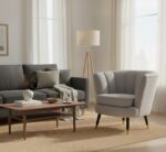 velvet accent chair. shell accent chair. velvet shell chair. velvet barrel chair. channel tufted chair. gold tipped legs. black wooden legs. pink velvet chair. grey velvet chair. black velvet chair. green velvet chair. pistachio green chair. plush velvet chair. luxury accent chair. modern accent chair. bedroom chair. living room chair. lounge chair. occasional chair. elegant chair. statement chair. contemporary seating. velvet furniture. tufted accent chair. stylish velvet chair. gold detail furniture. velvet shell accent chair. curved back chair. compact velvet chair. velvet armchair.