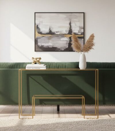 Valento Console Table. Console table with glass top. Minimalist console table. Gold console table. Black console table. Modern console table. Tempered glass furniture. Iron frame table. Luxury hallway table. Entryway console. Small secondary table. Contemporary furniture. Home furniture. Accent table. Narrow console table. Designer console table. Sleek furniture design. Functional home decor. Modern hallway furniture. Decorative console table.