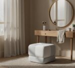 kiana velvet stool. modern velvet vanity stool. round velvet accent stool. soft velvet seating. compact velvet ottoman. stylish velvet footstool. velvet upholstered stool. velvet stool for bedroom. decorative velvet seat. plush velvet dressing stool. contemporary velvet stool. velvet makeup stool. cozy velvet accent piece. velvet stool for small spaces. velvet pouffe stool. elegant velvet furniture. minimal velvet stool. velvet stool for living room. soft round velvet stool. luxury velvet decor stool.