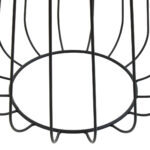 Vey Tall Cage Stool. Grey Velvet Stool. Black Metal Base. Industrial Stool. Tall Accent Stool. Modern Seating. Birdcage Design Furniture. Minimalist Stool. Contemporary Decor. Living Room Stool. Bedroom Accent. Velvet Upholstered Stool. Industrial Home Accessory. Stylish Seating Option. Decorative Tall Stool. Modern Home Furniture. Urban Style Accent. Compact Design Stool. Soft Velvet Seat.