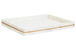 Ena Tray. White Marble Tray. Gold Inlay Tray. Rectangular Marble Tray. Luxe Home Accessory. Minimalist Decorative Tray. Coffee Table Tray. Vanity Tray. Dining Table Tray. Elegant Home Décor. Modern Marble Tray. Durable Marble Tray. Designer Table Accessory. Marble and Gold Tray. Functional Decorative Tray. Sophisticated Home Accent. Luxury Tabletop Accessory. Classic Decorative Tray. Stylish Serving Tray. Contemporary Home Accessory.