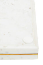 Ena Tray. White Marble Tray. Gold Inlay Tray. Rectangular Marble Tray. Luxe Home Accessory. Minimalist Decorative Tray. Coffee Table Tray. Vanity Tray. Dining Table Tray. Elegant Home Décor. Modern Marble Tray. Durable Marble Tray. Designer Table Accessory. Marble and Gold Tray. Functional Decorative Tray. Sophisticated Home Accent. Luxury Tabletop Accessory. Classic Decorative Tray. Stylish Serving Tray. Contemporary Home Accessory.