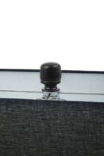 Elda Table Lamp. White marble lamp. Black fabric shade. Modern lighting. Contemporary décor. Minimalist lamp. Marble and metal lamp. Elegant table lamp. Designer lighting. Bedroom lamp. Living room light. Sleek home accessory.