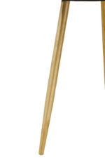 Fiora Set of 2 Shagreen Tables. Shagreen leather tables. Gold finish legs. Round top tables. Modern accent tables. Contemporary side tables. Luxury furniture set. Boutique living room décor. Durable shagreen furniture. Textured finish tables.