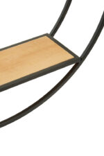 Virello 3 Tier Shelf. Wall Mounted Shelf. Industrial Wall Shelf. Glass and Wood Shelf. Three Tier Wall Shelf. Modern Storage Shelf. Space Saving Shelf. Rounded Metal Frame Shelf. Contemporary Wall Storage. Decorative Wall Unit. Living Room Wall Shelf. Bedroom Wall Shelf. Office Storage Shelf. Stylish Display Shelf. Mixed Material Shelf. Modern Industrial Furniture. Floating Wall Shelf. Minimalist Wall Decor. Compact Wall Organizer. Designer Wall Shelf.