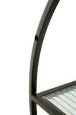 Virello 3 Tier Shelf. Wall Mounted Shelf. Industrial Wall Shelf. Glass and Wood Shelf. Three Tier Wall Shelf. Modern Storage Shelf. Space Saving Shelf. Rounded Metal Frame Shelf. Contemporary Wall Storage. Decorative Wall Unit. Living Room Wall Shelf. Bedroom Wall Shelf. Office Storage Shelf. Stylish Display Shelf. Mixed Material Shelf. Modern Industrial Furniture. Floating Wall Shelf. Minimalist Wall Decor. Compact Wall Organizer. Designer Wall Shelf.