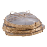 Wren Agata Coasters. Grey Agate Coasters. Gold Edge Coasters. Natural Stone Coasters. Luxury Drink Coasters. Modern Tableware. Elegant Home Décor. Set of Four Coasters. Luxe Accent Coasters. Contemporary Dining Accessories. Stylish Coffee Table Coasters. Designer Coaster Set. Marble Effect Coasters.