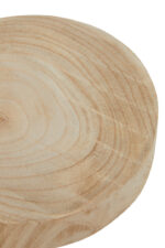 Rena Wooden Riser. Rustic Wood Display Stand. Handcrafted Pedestal Riser. Natural Wooden Décor. Boho Home Accessory. Country Style Display Stand. Weathered Wood Pedestal. Small Wooden Riser. Decorative Display Platform. Elevated Plant Stand. Candle Display Riser. Farmhouse Tabletop Décor. Artisan Crafted Wood Accent. Rustic Home Styling. Modern Country Accessory.