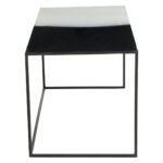 Soraya 3 Piece Coffee Table Set. Ombre Coffee Table. Black and White Coffee Tables. Minimalist Metal Coffee Table. Contemporary Living Room Furniture. Modern Side Tables. Nesting Coffee Tables. Durable Iron Tables. Versatile Coffee Table Set. Stylish Table Set. Small Space Coffee Tables. Layered Table Display. Functional Living Room Furniture. Designer Coffee Tables. Modern Home Accent.