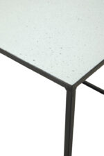 Soraya 3 Piece Coffee Table Set. Ombre Coffee Table. Black and White Coffee Tables. Minimalist Metal Coffee Table. Contemporary Living Room Furniture. Modern Side Tables. Nesting Coffee Tables. Durable Iron Tables. Versatile Coffee Table Set. Stylish Table Set. Small Space Coffee Tables. Layered Table Display. Functional Living Room Furniture. Designer Coffee Tables. Modern Home Accent.