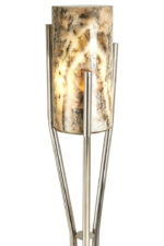 Relic Onyx Stone Floor Lamp. Onyx Floor Lamp. Stainless Steel Floor Lamp. Luxury Floor Lamp. Contemporary Lighting Feature. Modern Home Accent Lamp. Textured Stone Lamp. Statement Floor Lamp. Designer Floor Lamp. Ambient Lighting. Stylish Home Lighting. Unique Floor Lamp. Artisanal Lighting Piece. Reflective Metal Lamp. Sleek Floor Lamp.