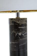 Lyra Table Lamp. Black Marble Table Lamp. Chrome Base Lamp. Ivory Shade Lamp. Modern Table Lamp. Luxe Home Lighting. Boutique Style Lamp. Contemporary Desk Lamp. Ambient Lighting Lamp. Elegant Home Accent. Lightweight Table Lamp. Cylindrical Shade Lamp. Stylish Living Room Lamp. Designer Table Lamp. Premium Home Lighting.