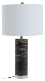 Lyra Table Lamp. Black Marble Table Lamp. Chrome Base Lamp. Ivory Shade Lamp. Modern Table Lamp. Luxe Home Lighting. Boutique Style Lamp. Contemporary Desk Lamp. Ambient Lighting Lamp. Elegant Home Accent. Lightweight Table Lamp. Cylindrical Shade Lamp. Stylish Living Room Lamp. Designer Table Lamp. Premium Home Lighting.