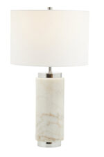 Niva Table Lamp. White Marble Table Lamp. Round Fabric Shade Lamp. Contemporary Table Lamp. Modern Home Lighting. Chic Accent Lamp. Portable Table Lamp. Minimalist Lighting Feature. Boutique Style Lamp. Elegant Home Decor Lamp. Side Table Lamp. Desk Lamp. Ambient Lighting Lamp. Stylish Living Room Lamp. Luxury Table Lamp.