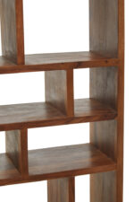 Leo Shelf Unit. Sheesham wood furniture. Acacia wood shelf. Modern shelving unit. Contemporary storage. Functional design. Minimalist wood shelf. Natural wood finish. Living room furniture. Office storage. Scandinavian shelf unit. Durable shelving solution.