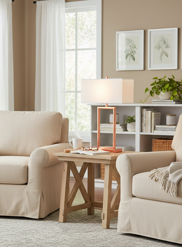 Lucia Table Lamp Lucia Table Lamp. Copper Table Lamp. Sculptural Lamp. Modern Table Lamp. Contemporary Table Lamp. White Linen Shade Lamp. Square Base Lamp. Minimalist Lamp. Sleek Table Lamp. Living Room Table Lamp. Bedroom Table Lamp. Side Table Lamp. Luxe Home Lighting. Designer Table Lamp. Warm Metallic Lamp. Functional Decor Lamp. Modern Accent Lamp. Contemporary Lighting. Elegant Table Lamp. Boutique Style Lamp.