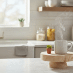 Rena Wooden Riser. Rustic Wood Display Stand. Handcrafted Pedestal Riser. Natural Wooden Décor. Boho Home Accessory. Country Style Display Stand. Weathered Wood Pedestal. Small Wooden Riser. Decorative Display Platform. Elevated Plant Stand. Candle Display Riser. Farmhouse Tabletop Décor. Artisan Crafted Wood Accent. Rustic Home Styling. Modern Country Accessory.