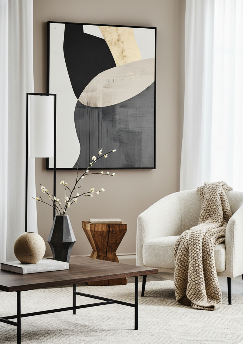 Sage Floor Lamp Sage Floor Lamp. Black and White Floor Lamp. Iron Base Lamp. White Linen Shade Lamp. Modern Floor Lamp. Minimalist Lighting. Monochrome Home Décor. Contemporary Floor Lamp. Stylish Lighting Feature. Elegant Home Lighting. Scandinavian Lighting. Industrial Style Lamp. Durable Floor Lamp. Ambient Light Fixture. Designer Floor Lamp.