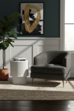 Tova Whitewash Mango Wood Side Table. Handcrafted Wooden Side Table. Eco-Friendly Mango Wood Furniture. Ridge Detail Side Table. Modern Living Room Accent. Nordic Style Side Table. Scandinavian Furniture. Compact Side Table. Bedside Table Accent. Coffee Table Companion. Textured Wooden Side Table. Sustainable Home Furniture. Natural Wood Accent. Contemporary Side Table. Whitewashed Mango Wood Table. Small Space Furniture. Decorative Wooden Table. Handcrafted Home Accent. Eco-Friendly Decor. Modern Home Accessories.