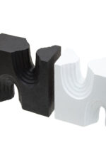 Ryn Set of 2 Black & White Bookends. Modern bookends. Abstract bookends. Black and white décor. Minimalist shelf accessories. Contemporary home décor. Artistic book holders.