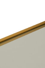 Renor Glass & Gold Console Table. Gold console table. Modern glass console. Slim metal frame table. Tempered glass furniture. Minimalist hallway table. Contemporary home décor.