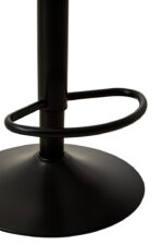 Renn Acrylic Bar Stool. Modern bar stool. Clear acrylic stool. Transparent kitchen seating. Black metal bar stool. Contemporary home bar furniture. Minimalist bar seating. Durable acrylic furniture.