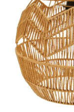 Hano Pendant Light. Bohemian pendant light. Paper rope lighting. Natural woven light. Modern hanging lamp. Contemporary pendant design. Organic home décor. Textured ceiling light. Coastal interior lighting.