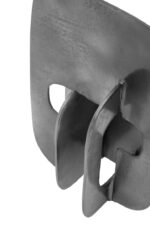 Tate Abstract Sculpture. Black home décor. Modern decorative sculpture. Aluminium art piece. Handcrafted sculpture. Contemporary home accessory. Luxe tabletop décor.