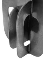 Tate Abstract Sculpture. Black home décor. Modern decorative sculpture. Aluminium art piece. Handcrafted sculpture. Contemporary home accessory. Luxe tabletop décor.