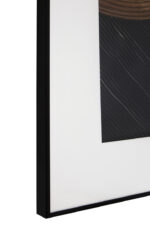 Julian Framed Wall Art. Modern wall art. Circular pattern artwork. Minimalist home décor. Contemporary carved wall art. Textured wall piece. Geometric wall art. Modern framed artwork. Living room wall décor. Black and gold wall art. Elegant statement art. Designer wall décor. Abstract circular art. Luxury wall decoration. Modern interior design art. Sophisticated home décor. 3D textured wall art. Framed modern artwork. Stylish wall accessory.