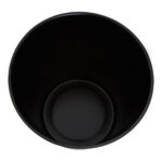 Caven Waste Bin. Stainless steel waste bin. Green bathroom bin. Modern bathroom accessory. Elegant waste basket. Luxury bathroom decor. Small stainless steel bin. Minimalist waste bin. Compact rubbish bin. Contemporary bathroom organiser. Stylish home accessory. Durable metal waste bin.