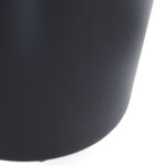 Caven Waste Bin. Stainless steel waste bin. Green bathroom bin. Modern bathroom accessory. Elegant waste basket. Luxury bathroom decor. Small stainless steel bin. Minimalist waste bin. Compact rubbish bin. Contemporary bathroom organiser. Stylish home accessory. Durable metal waste bin.