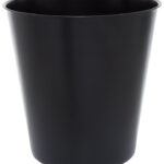 Caven Waste Bin. Stainless steel waste bin. Green bathroom bin. Modern bathroom accessory. Elegant waste basket. Luxury bathroom decor. Small stainless steel bin. Minimalist waste bin. Compact rubbish bin. Contemporary bathroom organiser. Stylish home accessory. Durable metal waste bin.