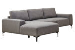 Manor 3 Seater Left Chaise Sofa. Grey fabric sofa. Left hand chaise lounge. Modern corner sofa. Contemporary living room furniture. Upholstered three seater. Plush cushioned sofa. Minimalist sectional sofa. Soft grey couch. Luxury family sofa. Black wooden leg sofa. Stylish home seating. Comfortable modern sofa. Scandinavian style sofa. Neutral tone furniture. Elegant living room décor. Durable sofa design. Timeless modern sofa. Spacious three seater. Modern home furniture.