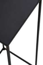 Set of 3 Black Plant Stands. Modern plant stand set. Black iron plant holders. Minimalist indoor planters. Decorative plant display. Contemporary home décor. Durable metal stands.