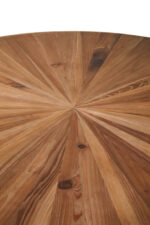 June Coffee Table. Coffee table with curved frame. Aged fir wood table. Gold metal base table. Round coffee table. Sculptural base table. Modern rustic coffee table. Transitional furniture. Luxury living room table. Contemporary coffee table. Curved design furniture. Gold accent table. Fir wood and metal coffee table. Elegant round table. Statement living room décor. Designer coffee table. Artful furniture design. Warm metallic finish table. Stylish home accent. Minimalist modern furniture.