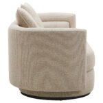 Lio 3 Seater Sofa. Cream linen sofa. Curved modern sofa. Contemporary three seater couch. Neutral fabric sofa. Minimalist living room furniture. Luxury linen sofa. Comfortable modern sofa. Cream fabric couch. Elegant curved sofa. Stylish three seater. Modern home furniture. Soft linen upholstery sofa. Cosy living room seating. Classic cream sofa. Contemporary linen furniture. Versatile fabric sofa. Refined modern couch. Elegant lounge sofa. Durable ivory sofa.