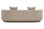 Lio 3 Seater Sofa. Cream linen sofa. Curved modern sofa. Contemporary three seater couch. Neutral fabric sofa. Minimalist living room furniture. Luxury linen sofa. Comfortable modern sofa. Cream fabric couch. Elegant curved sofa. Stylish three seater. Modern home furniture. Soft linen upholstery sofa. Cosy living room seating. Classic cream sofa. Contemporary linen furniture. Versatile fabric sofa. Refined modern couch. Elegant lounge sofa. Durable ivory sofa.