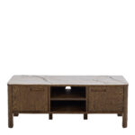 Solen Media Unit. Scandinavian TV unit. Oak effect media unit. Modern TV stand. Nordic style furniture. Contemporary TV console. Living room storage. Minimalist media unit. Oak TV stand. Cable management furniture. Wooden effect TV unit. Stylish TV stand. Modern living room furniture. Compact media unit. TV cabinet with storage.