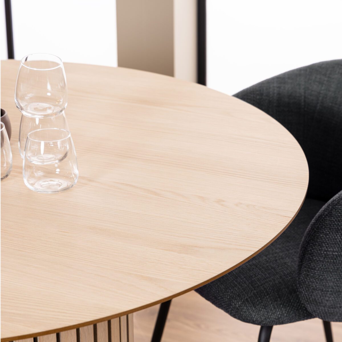 Sora Round Dining Table - Curated Comforts