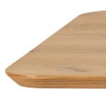 oak dining table. large dining table. 8 seater dining table. matte oak table. black steel dining table. modern dining furniture. contemporary dining table. industrial dining table. wooden dining table. statement dining table. family dining table. Kave dining table.