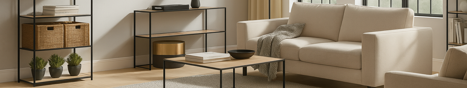 Dakota Collection. black metal furniture. natural rattan furniture. rattan shelves. modern rattan décor. metal and rattan design. boho furniture. Scandinavian décor. industrial style shelving. contemporary storage. durable home furniture. lightweight rattan. mixed material furniture. modern shelving units. eco-friendly décor. natural texture furniture. minimalist home styling. versatile storage solutions. black frame furniture. organic modern design.