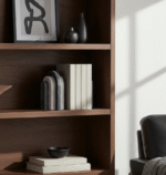 Lea Black & White Marble Bookends